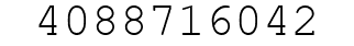 Number 4088716042.