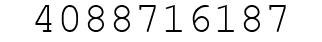 Number 4088716187.