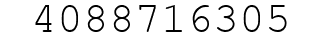 Number 4088716305.