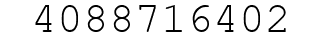 Number 4088716402.