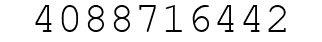 Number 4088716442.