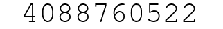 Number 4088760522.