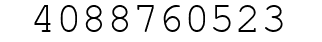 Number 4088760523.
