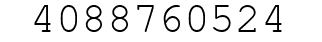 Number 4088760524.