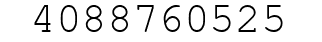 Number 4088760525.