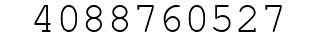 Number 4088760527.