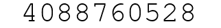 Number 4088760528.