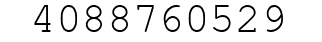 Number 4088760529.