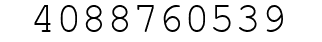 Number 4088760539.
