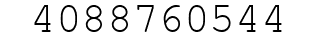 Number 4088760544.