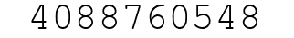 Number 4088760548.