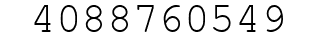 Number 4088760549.
