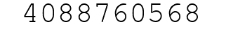 Number 4088760568.