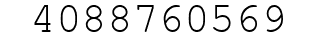 Number 4088760569.
