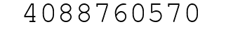 Number 4088760570.