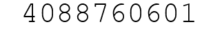 Number 4088760601.