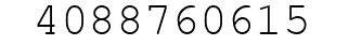 Number 4088760615.