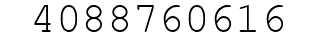 Number 4088760616.