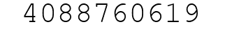Number 4088760619.