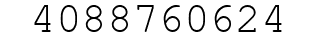 Number 4088760624.