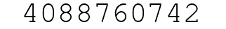 Number 4088760742.