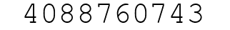 Number 4088760743.