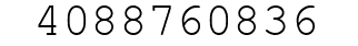 Number 4088760836.