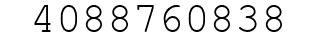 Number 4088760838.