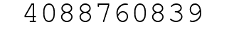 Number 4088760839.