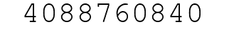 Number 4088760840.
