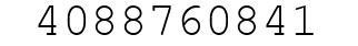 Number 4088760841.