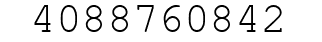 Number 4088760842.