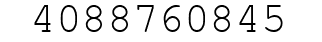 Number 4088760845.