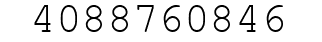 Number 4088760846.