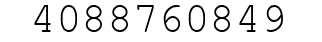 Number 4088760849.