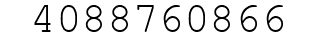 Number 4088760866.