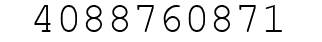 Number 4088760871.
