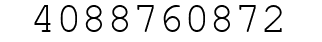 Number 4088760872.