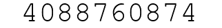 Number 4088760874.