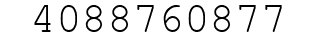 Number 4088760877.
