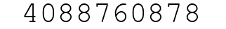 Number 4088760878.