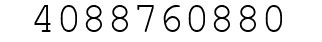 Number 4088760880.