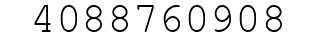 Number 4088760908.
