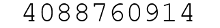 Number 4088760914.