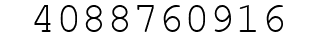 Number 4088760916.