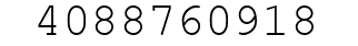 Number 4088760918.