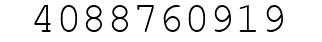 Number 4088760919.