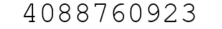 Number 4088760923.