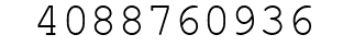 Number 4088760936.