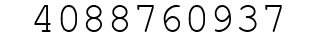 Number 4088760937.